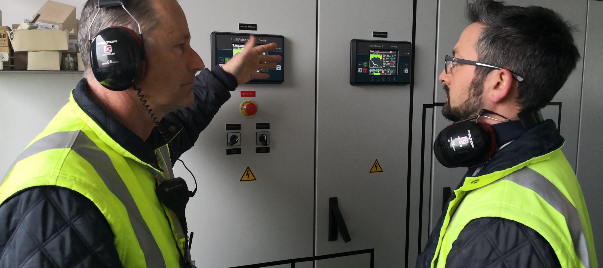 Novo rezervno napajanje z dizelskim električnim agregatom 